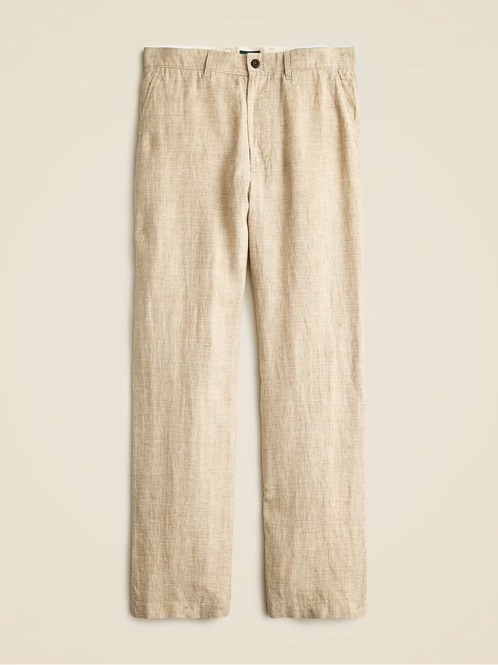 J. Crew Men's Beige Linen Pants (Never Worn)